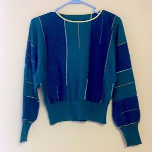 80’s Vintage Striped Sweater